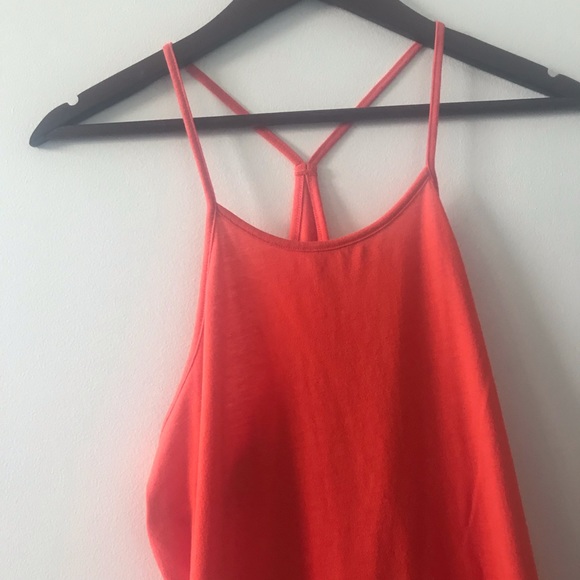 Old Navy Tops - Red high-neck racerback tank top